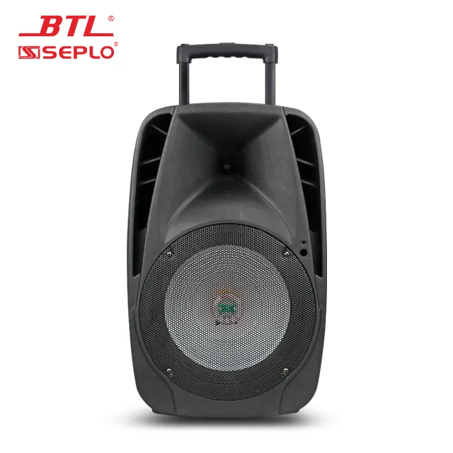 Professionale ricaricabile portatile bluetooth wireless trolly speaker 