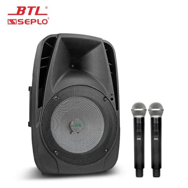 Professionale ricaricabile portatile bluetooth wireless trolly speaker 